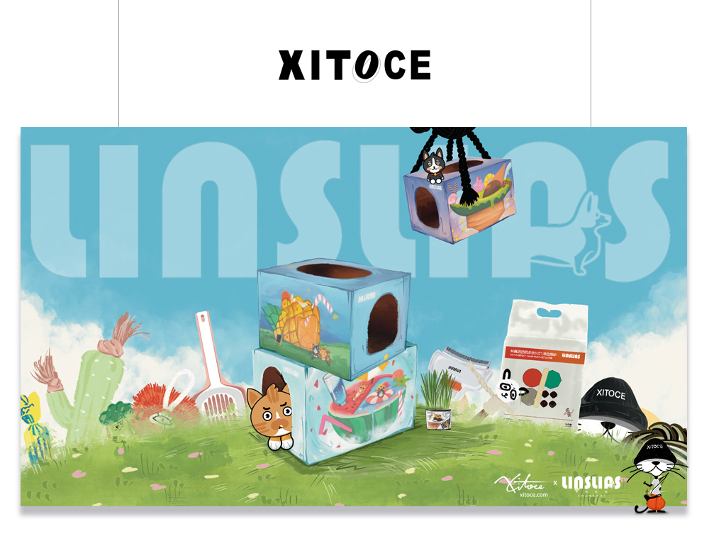XITOCE IP形象联名系列·猫抓板