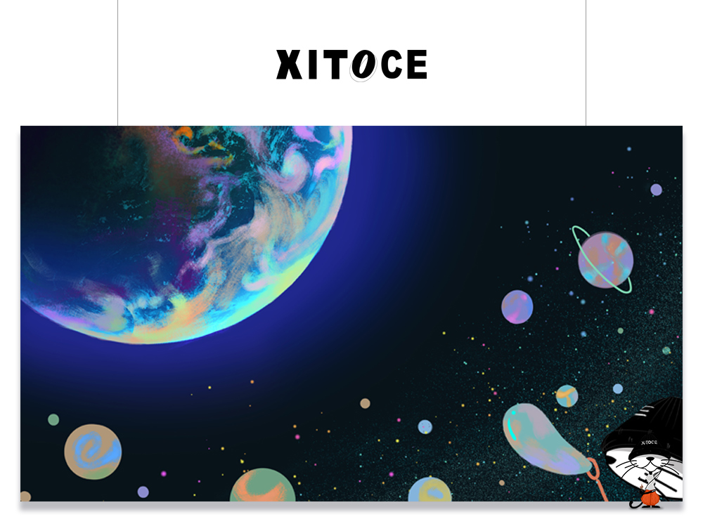 XITOCE 拓拓·小豹子 IP形象宣传·太空拓